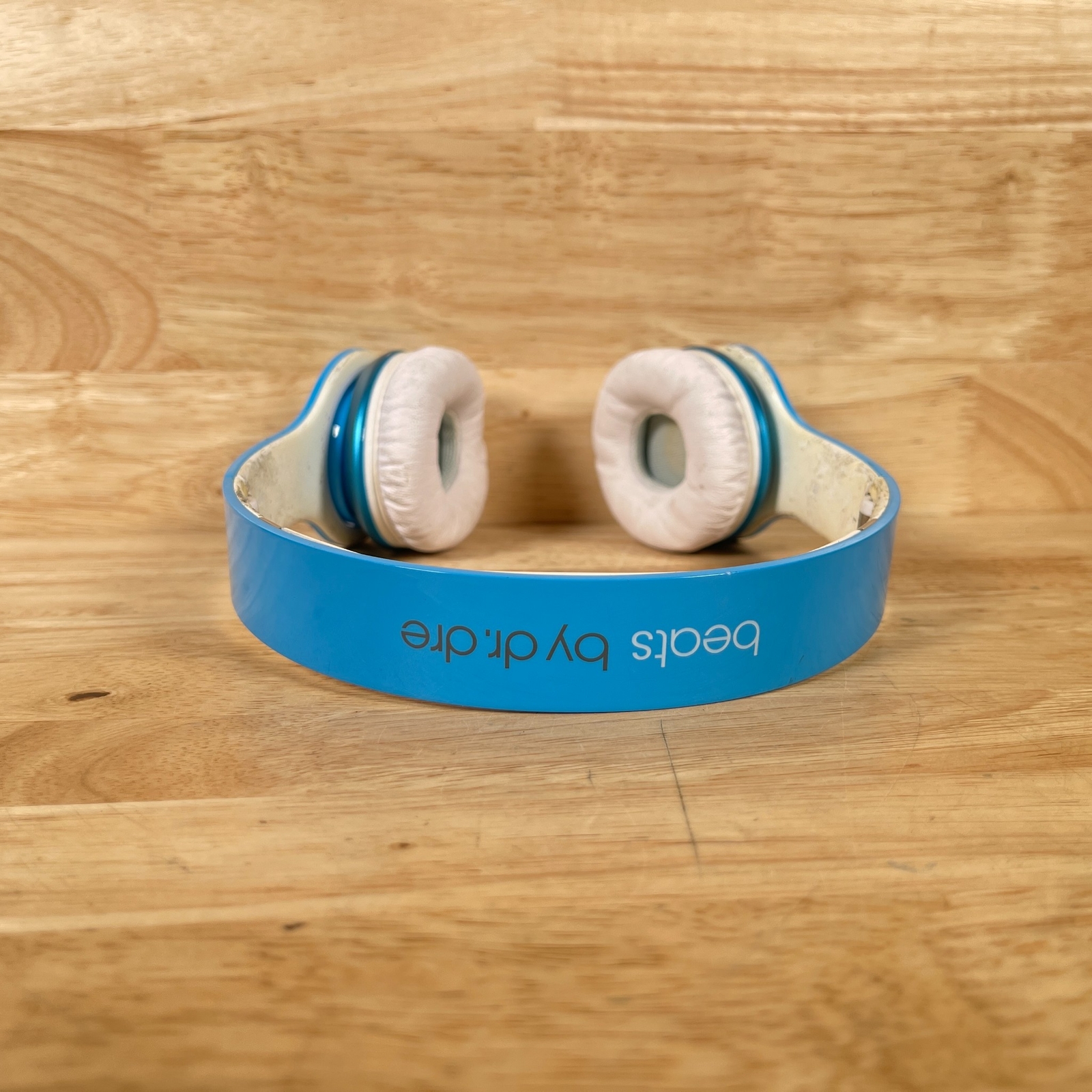 Monster Beats by Dr. Dre Solo HD Blue Ear-Pad (On the Ear) Headset Headphones