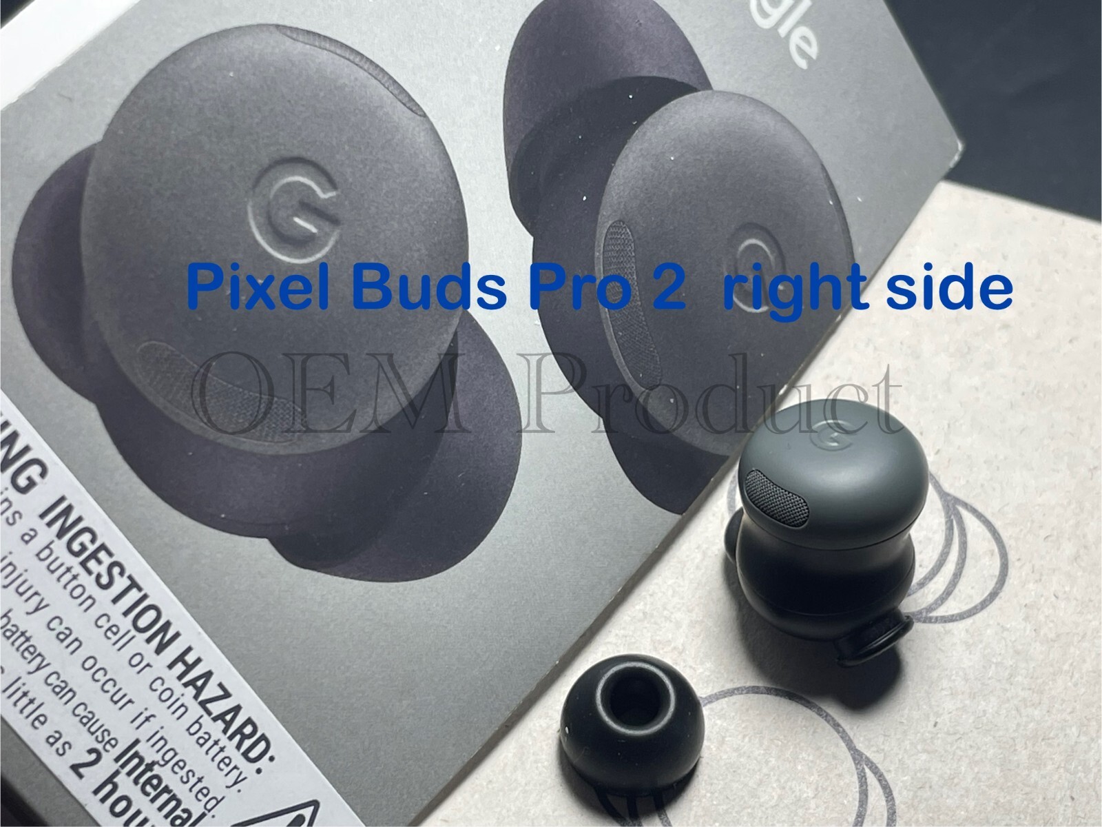 2024 Google Pixel Buds Pro 2 Replacement Right Side Hazel (R)–