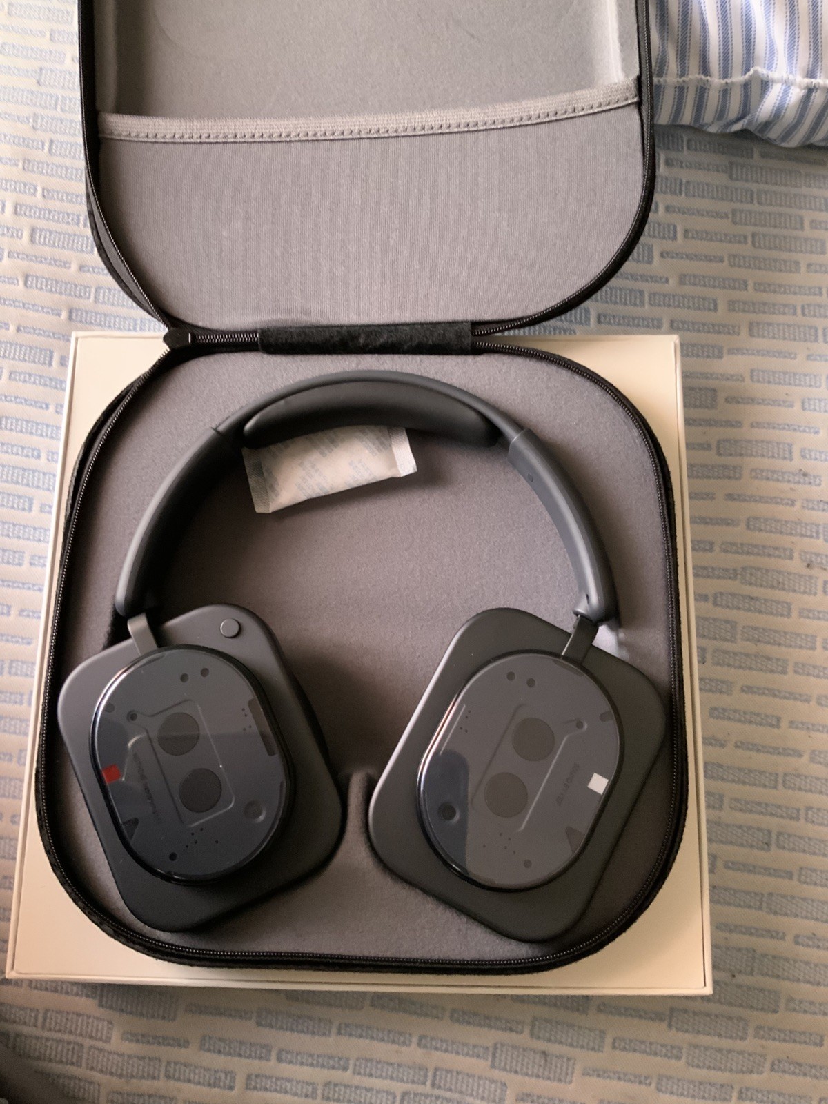 Nothing Headphone (1) – Wireless ANC headphones,6 mics, KEF