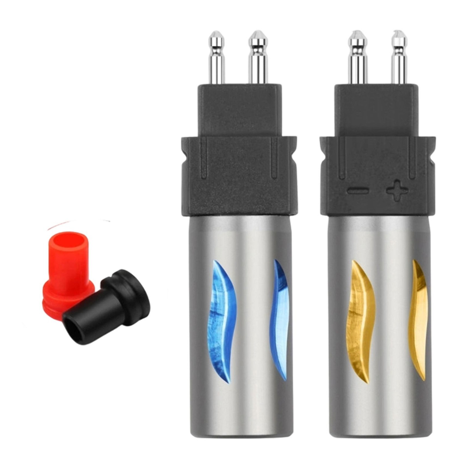 2 Pins Headphone Plug Plated Earphone Adapter for O9K89191