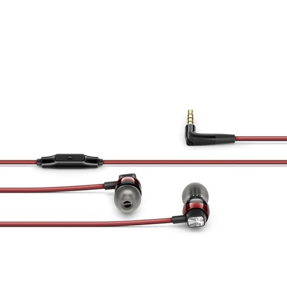 Sennheiser CX 300S In Ear Headphone with One-Button Smart Remote – Red