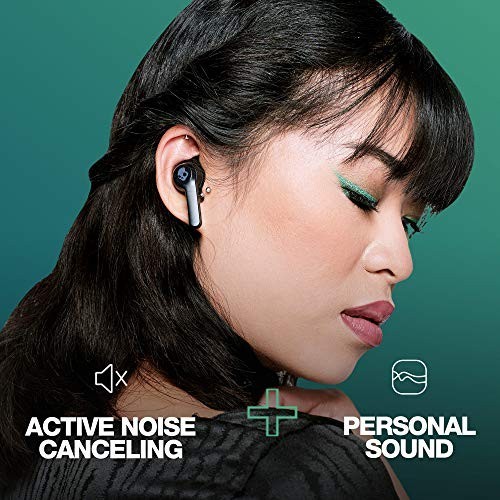 True Wireless Earbuds with ANC, 32H Battery, Microphone, Bluetooth, iPhone & And