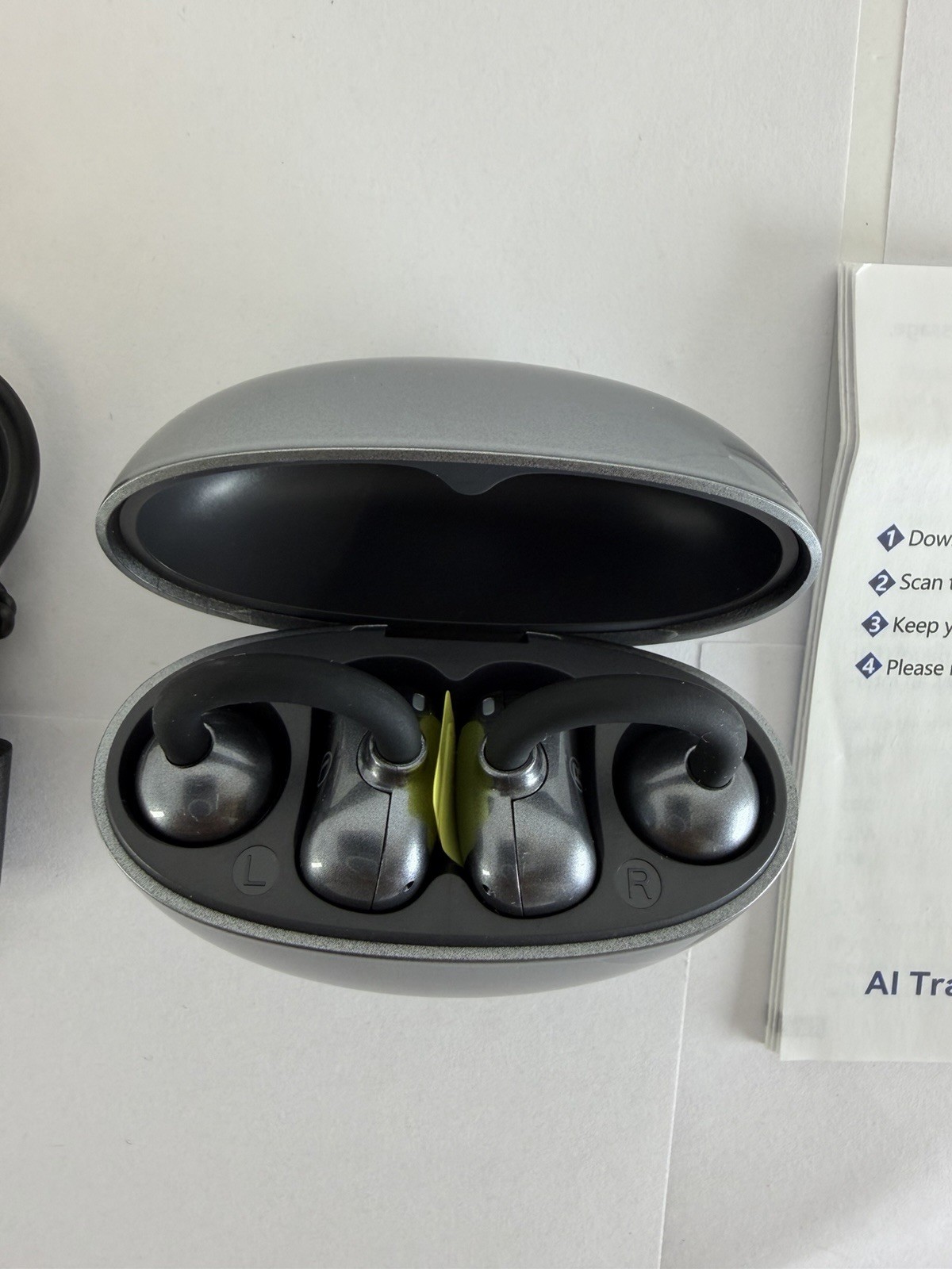 H37 Wireless Bluetooth Ear-hook Earbuds Open-Ear Touch Control Double