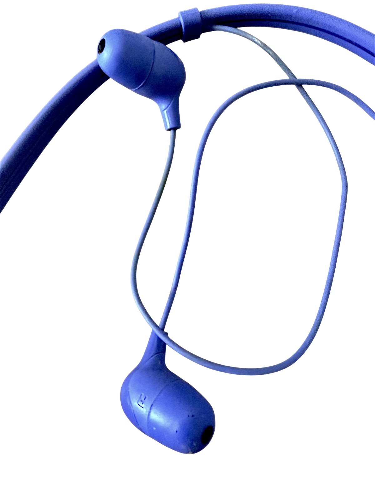 JVC Marshmallow Wireless Bluetooth Earbuds HA-FX39BT-A Blue Tested Clean