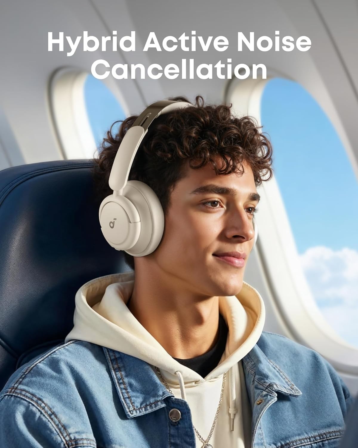 Q30 by , Hybrid Active Noise Cancelling Headphones, Multiple Modes, Hi-Res Au…