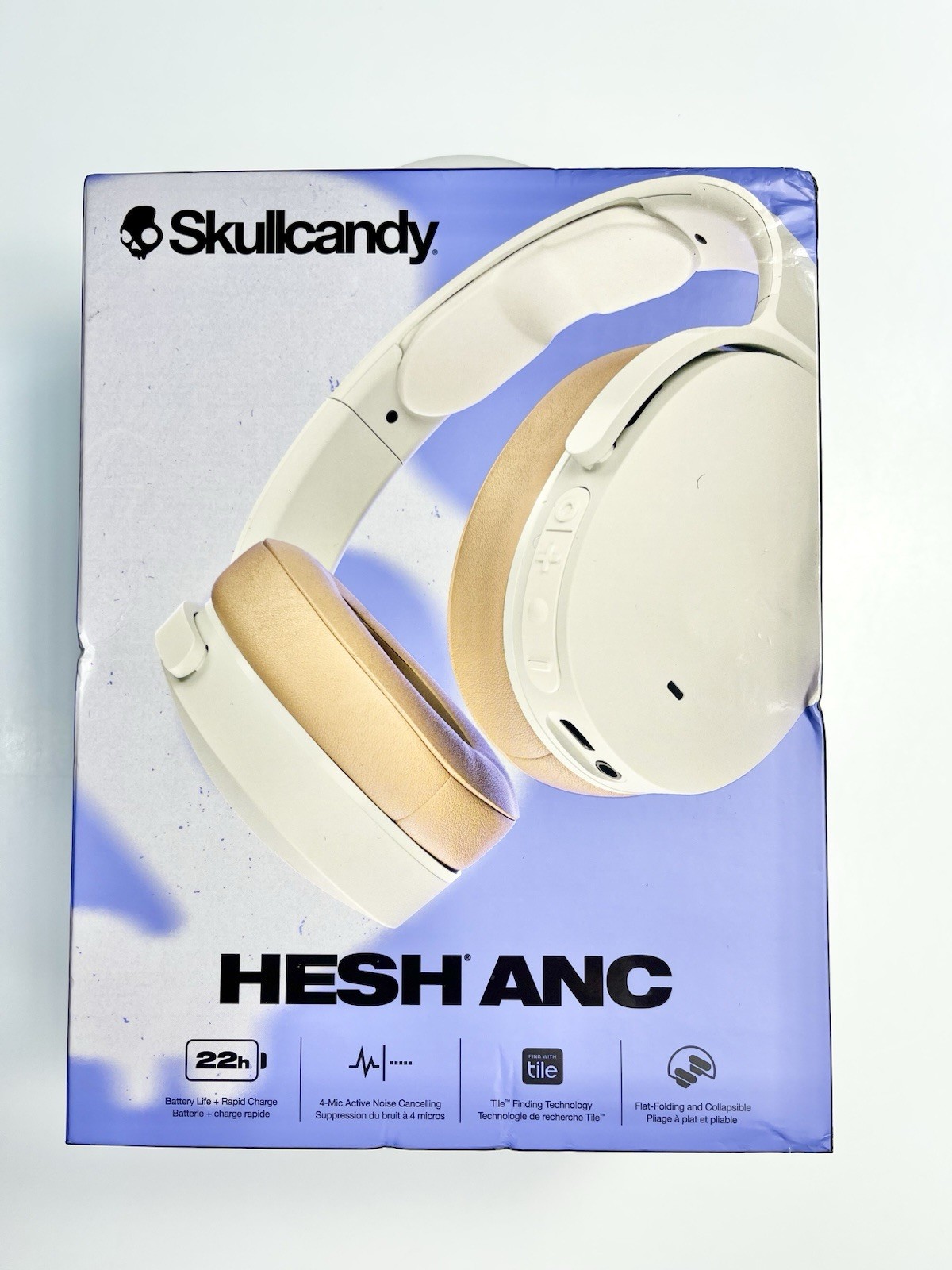 Skullcandy HESH ANC Wireless Over-Ear Headphones Mod White S6HHW-N747