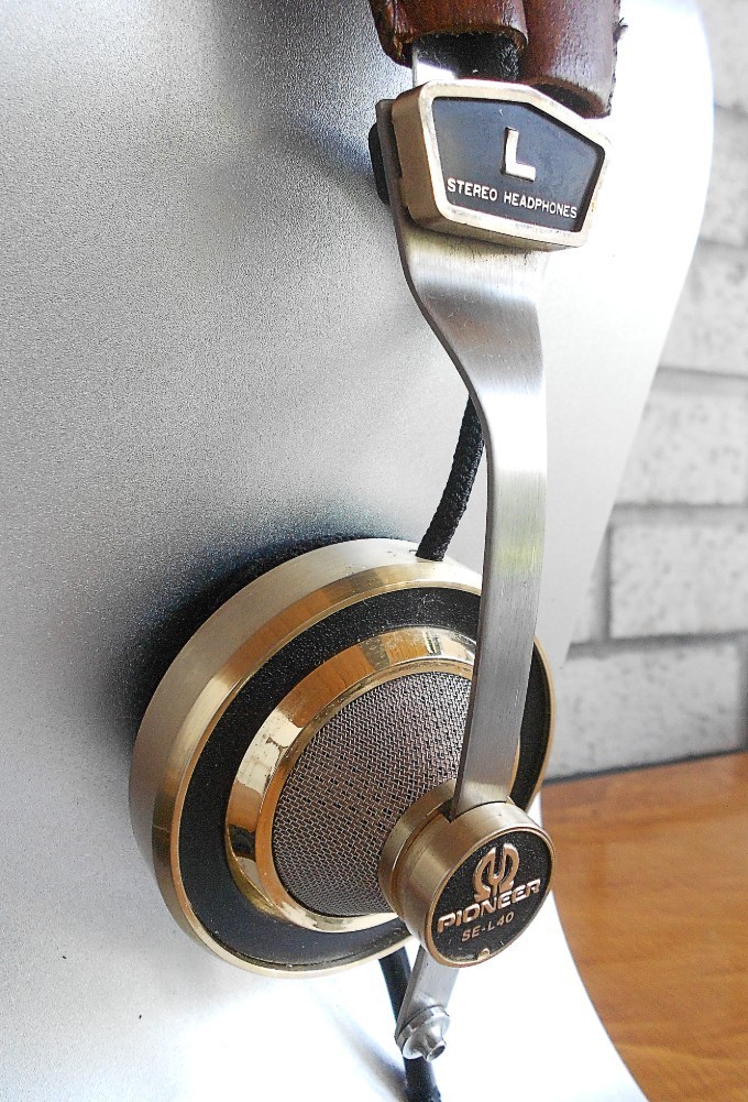Pioneer SE-L40 headphones IN CASE vintage retro Fostex Focal Technics grouping