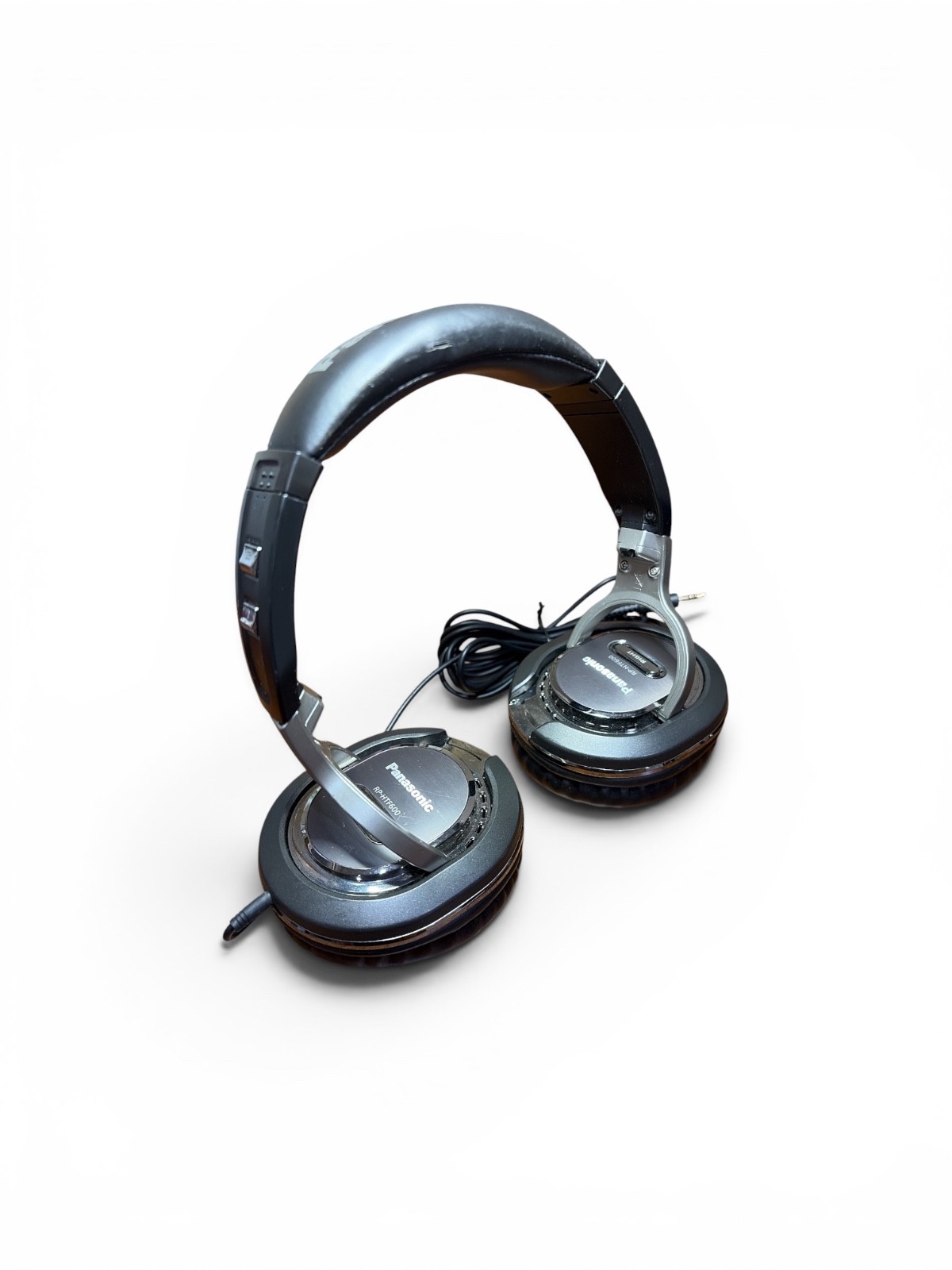Panasonic RP-HTF600 Wired Over-Ear Headphones Black 3.5mm Stereo Monitor Studio