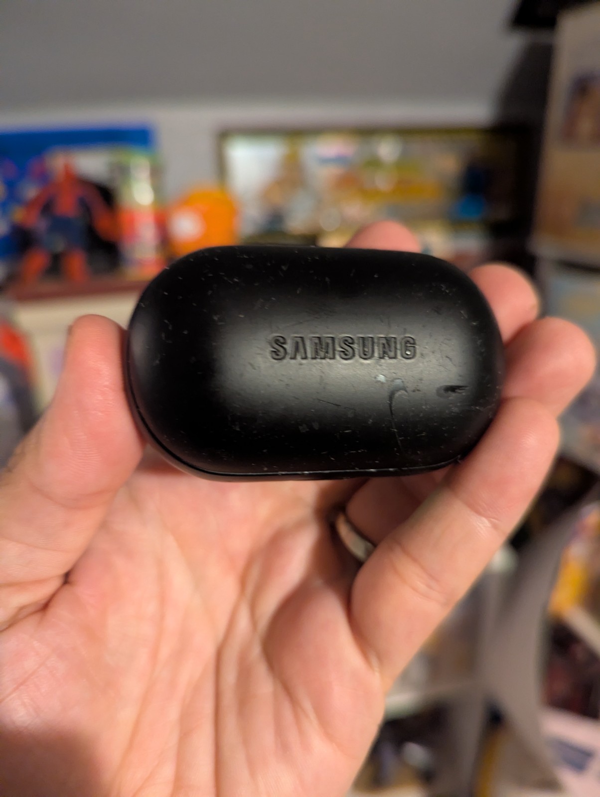 Samsung Gear IconX 2018 Bluetooth In-Ear Fitness Earbuds Mic, Case Black – Works