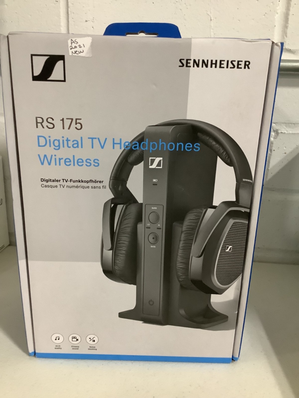 Sennheiser RS 175 Digital TV Over Ear Headphones Wireles