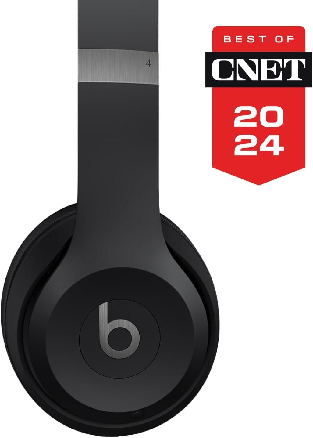 Beats Solo 4 Wireless On-Ear Headphones Matte Black Excellent Condition