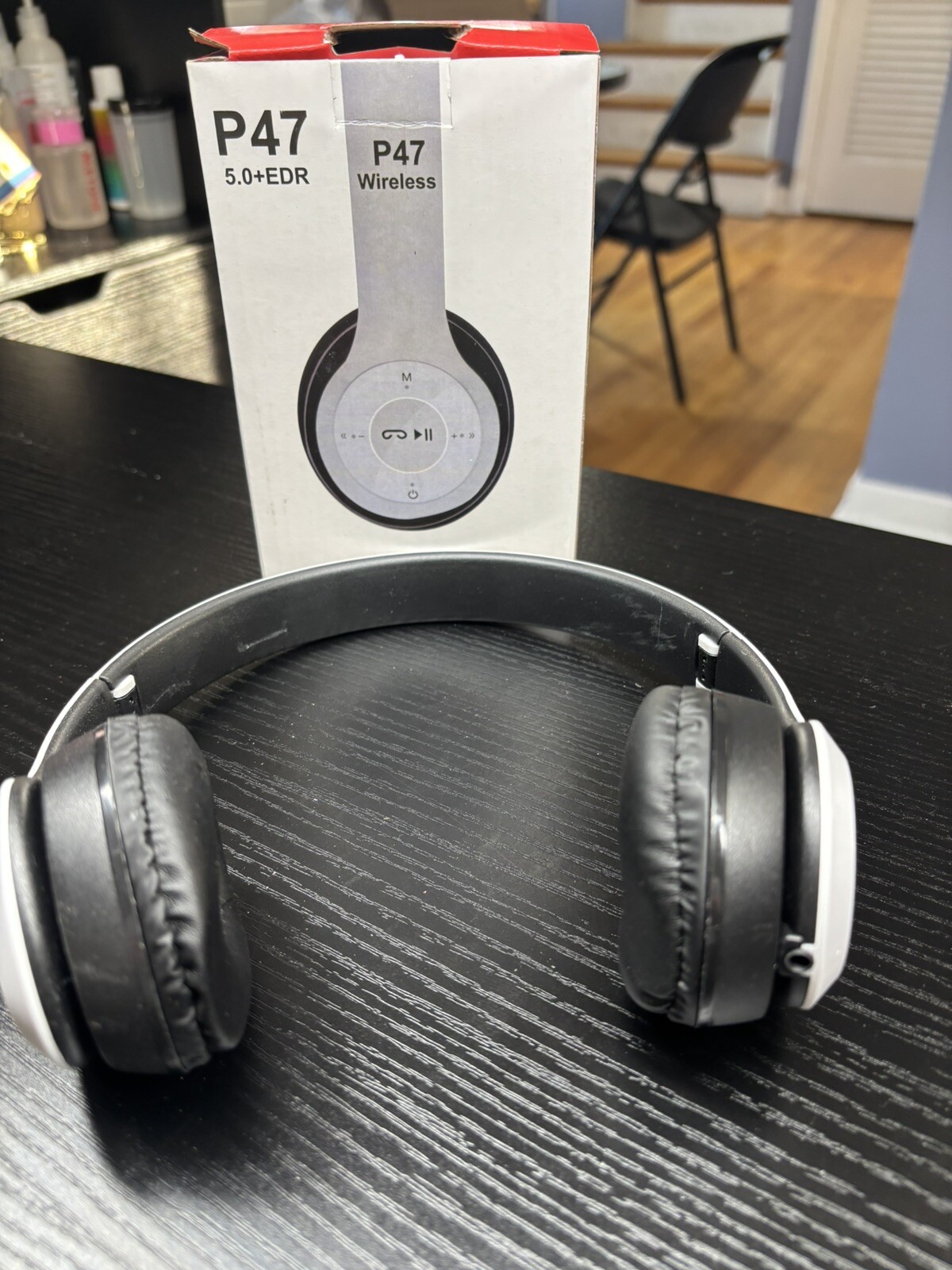 P47 Wireless Bluetooth Over the Ear Headphones US Seller