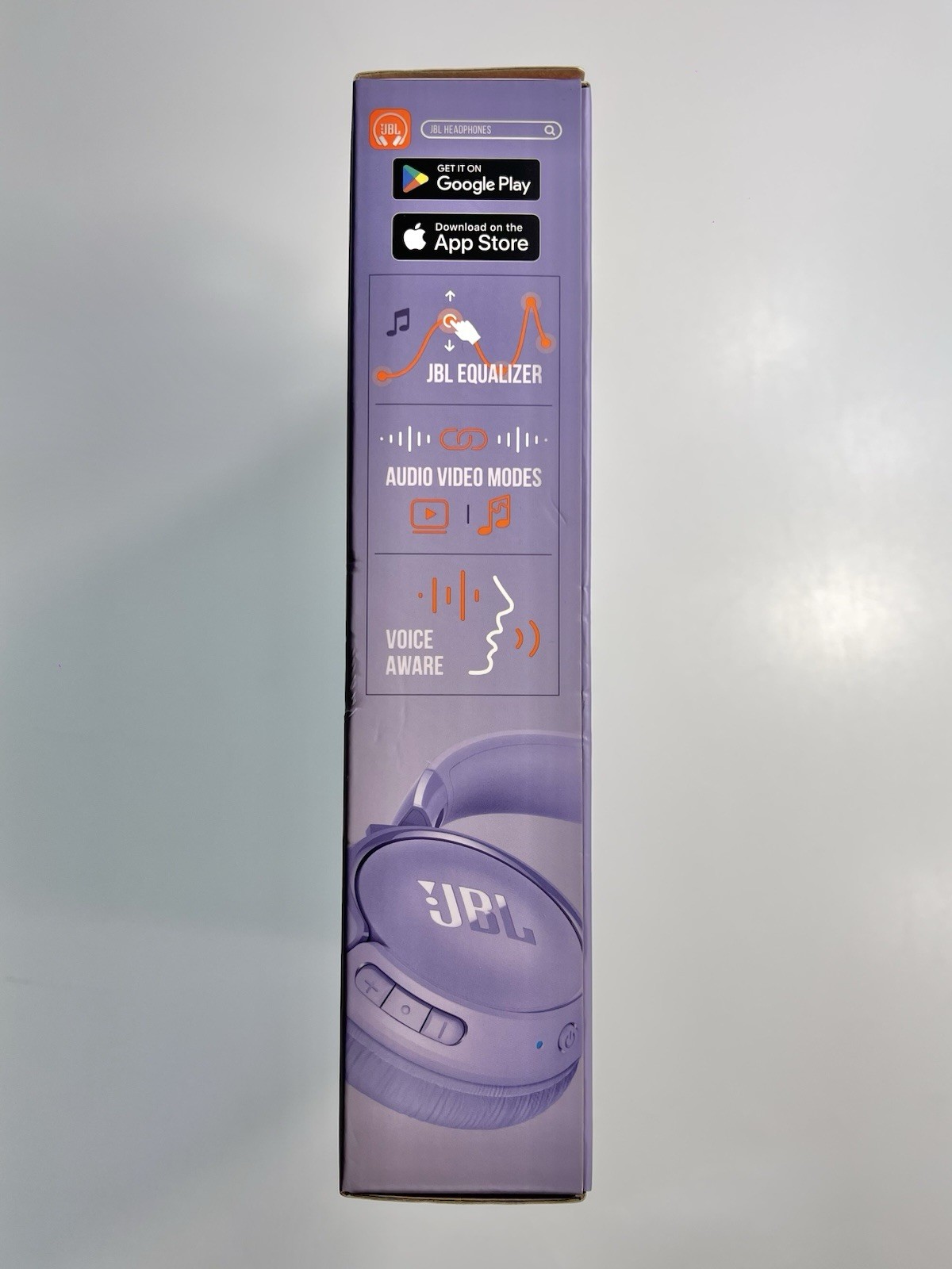 By Harman JBL Tune 520BT Wireless Pure Bass Earphones Purple
