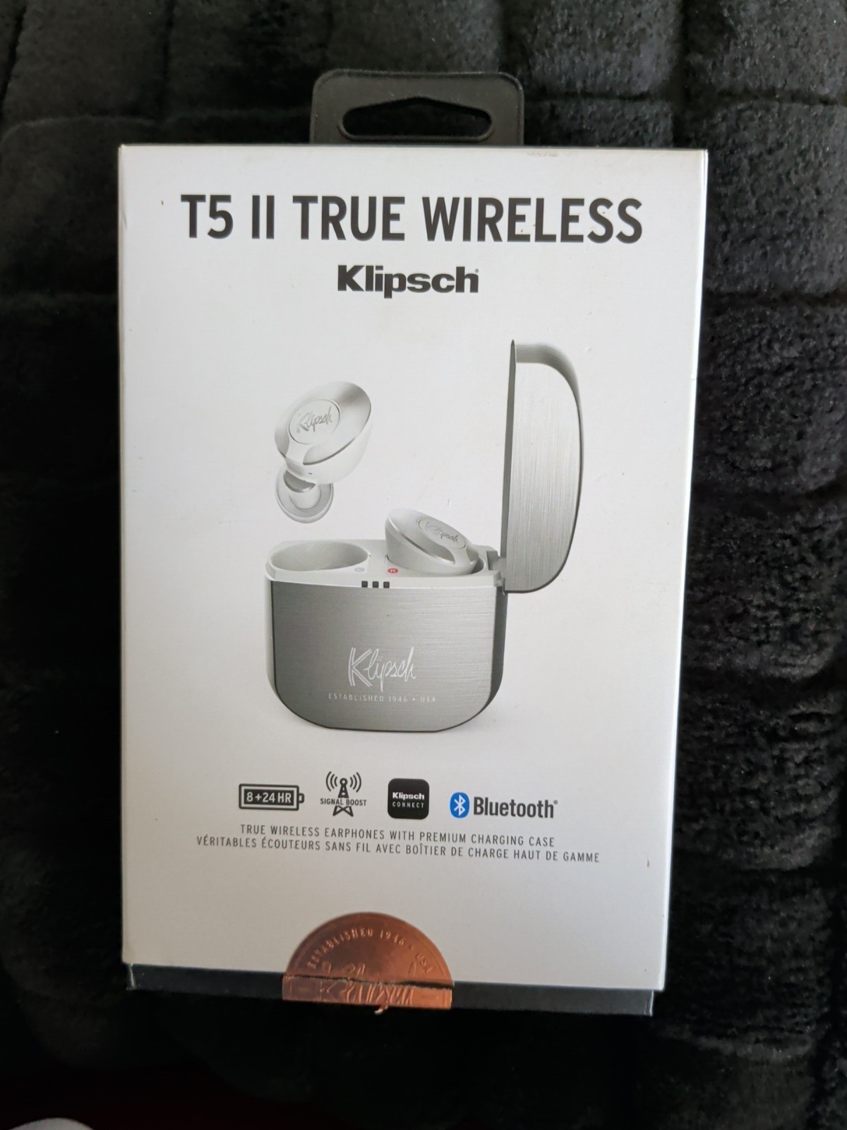 Klipsch T5 II True Wireless Earphones – Silver