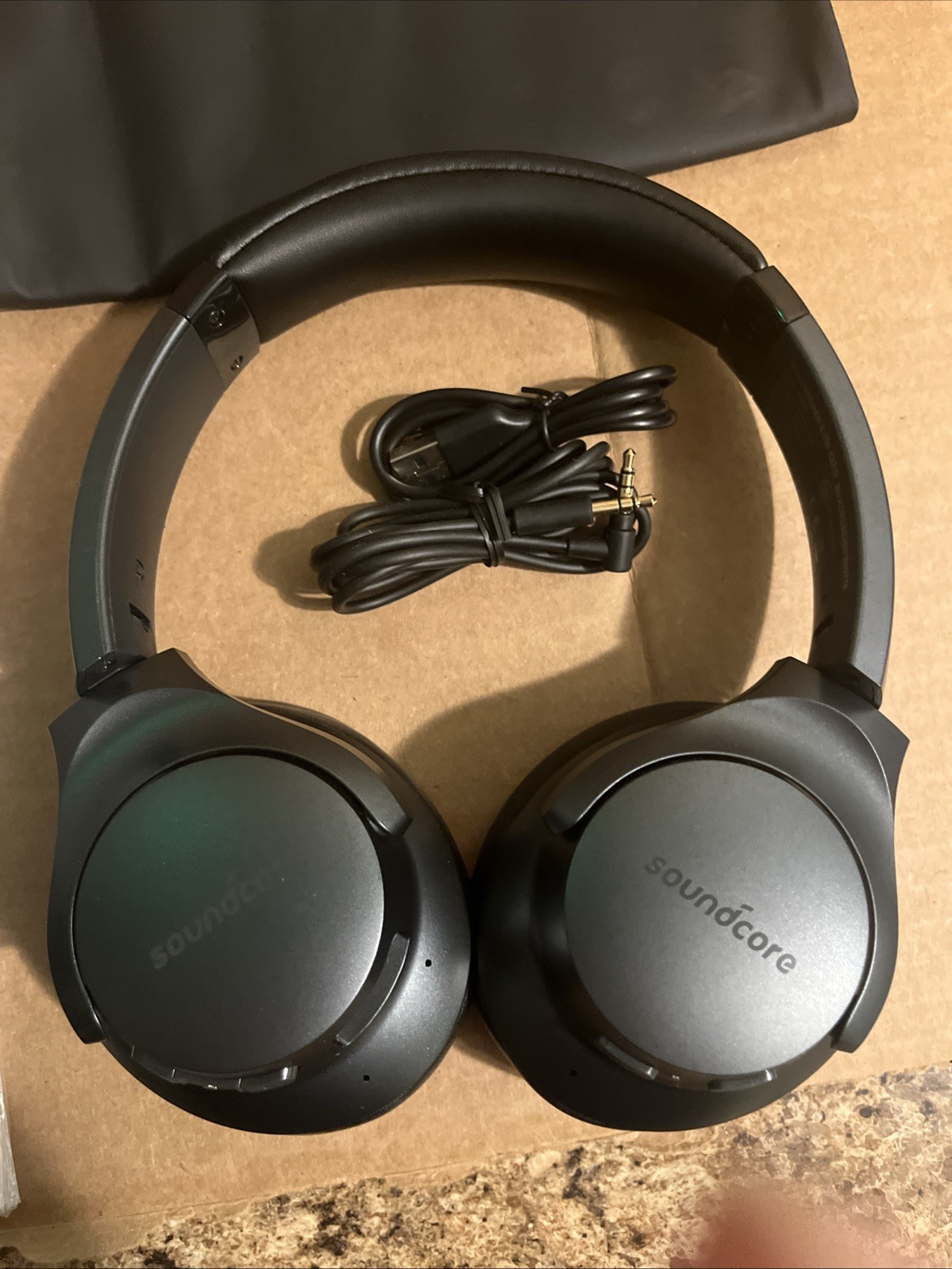 Anker Soundcore Life Q20 Over the Ear Wireless Headphones – Black
