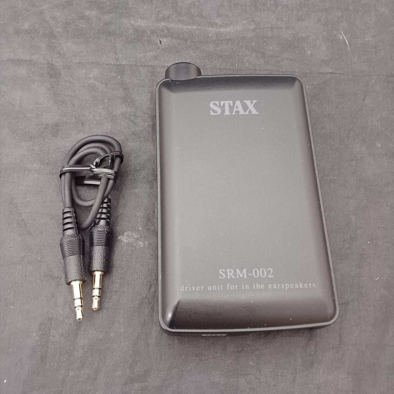 STAX SRS-002 SR-002 Earspeaker + SRM-002 Driver Unit Fully Working JAPAN