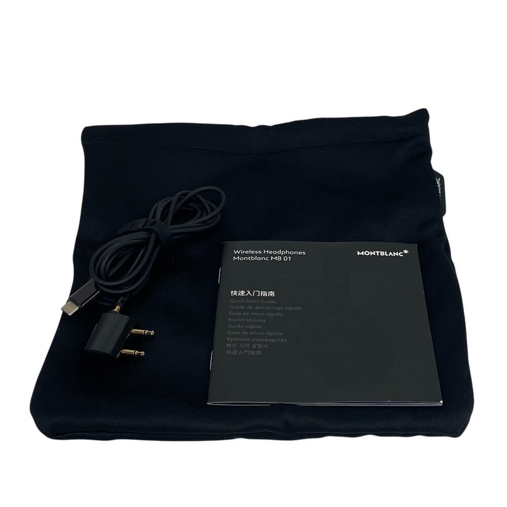 MONTBLANC Wireless Headphones X MAISON KITSUNÉ MB 01 Audio Equipment Navy Unisex