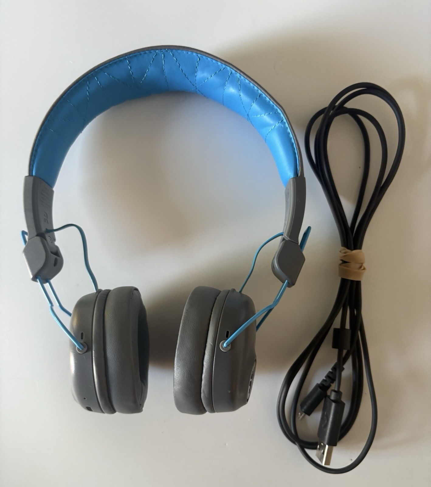 sale JLab Audio Studio Wireless Bluetooth On-Ear Headphones BLUE COLOR Tested