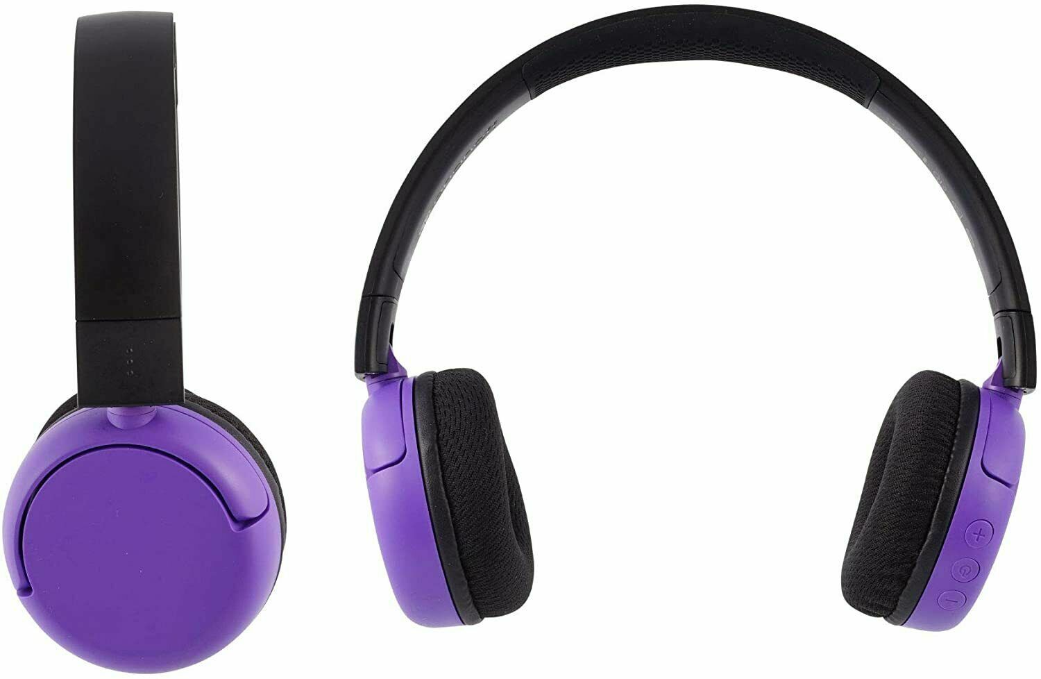 BuddyPhones PopTime Wireless Headphones – Purple