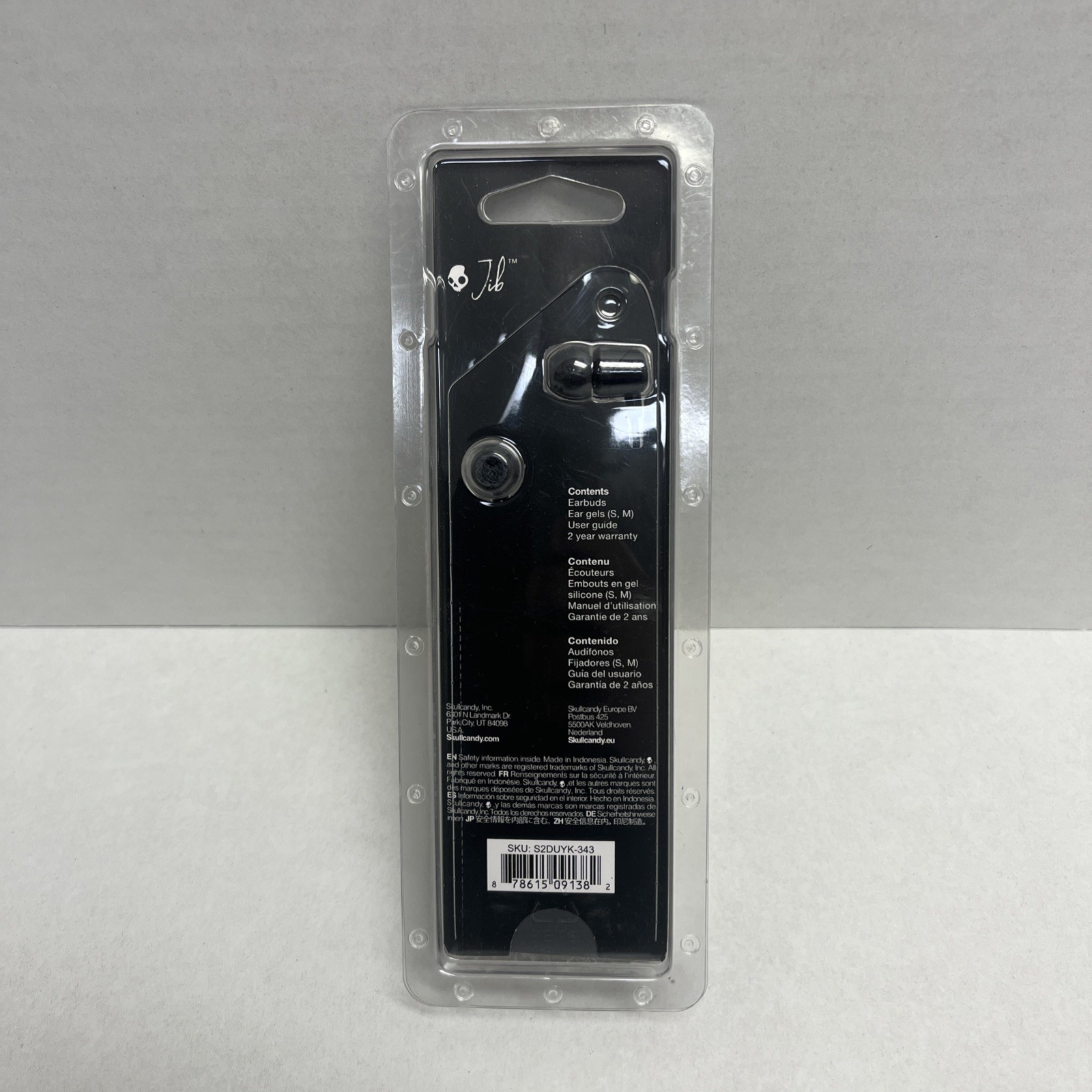 Skullcandy Jib Wired Earbuds with 3.5mm Plug, Noise Isolating Fit, Built-In