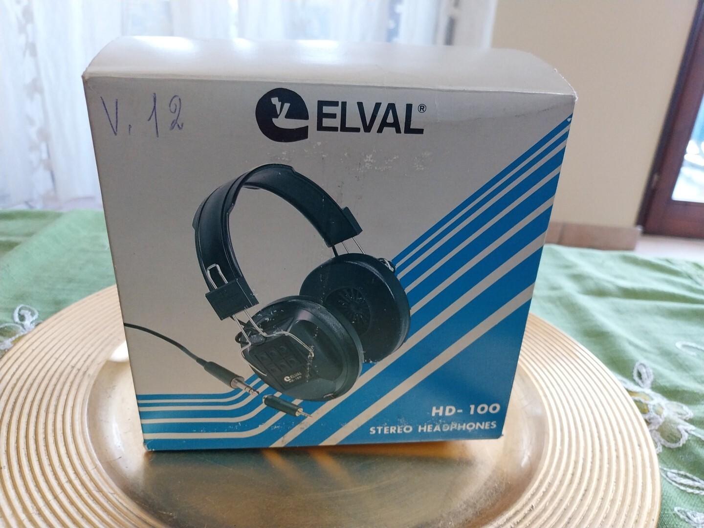 ELVAL Headphones for Stereo HD 100 HEADPHONES for Music 20-20,000 Hz