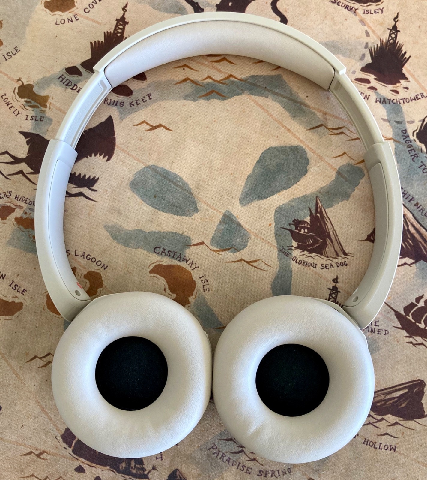 Sony YY2958 WH-CH520 Cappuccino Wireless Bluetooth Headphones BT Brown Tan Beige