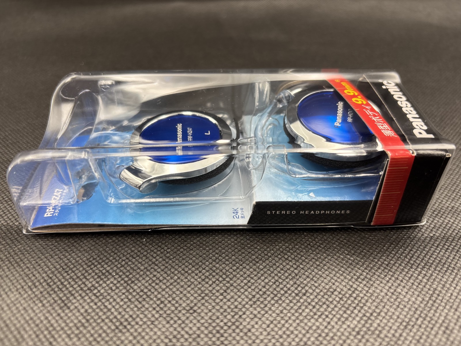 Panasonic Clip Earphone Headphone RP-HZ47-A 9.9mm Blue NEW