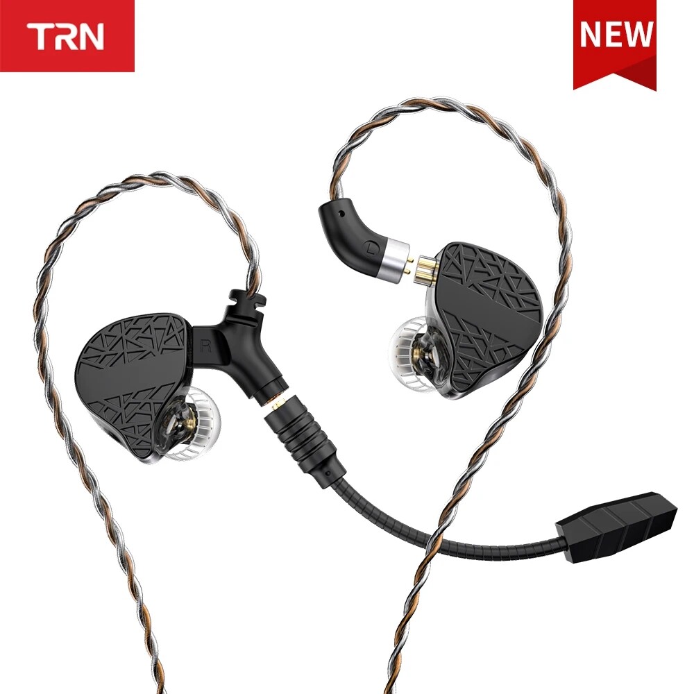 TRN Mars Vibration Unit + Dynamic + Balanced Armature Hybrid HiFi In-Ear Monitor