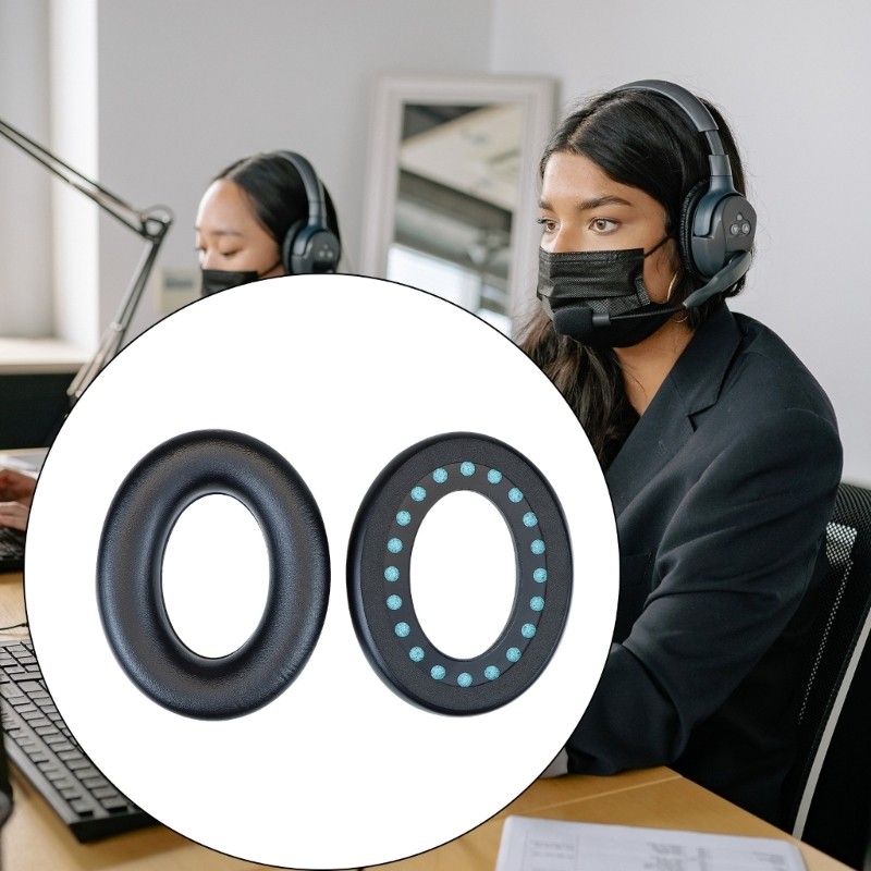 Quality Ear Cushions for QC35 QC45 QC25 QC15 Enhances Sound Isolation Comfort