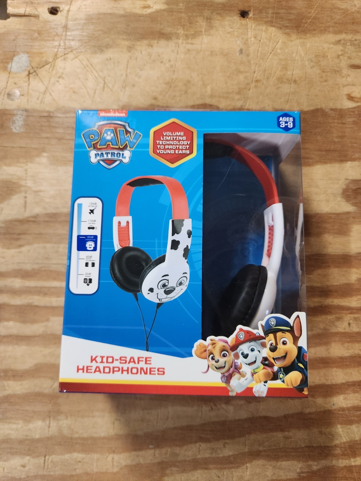 Kid Safe Headphones Nickelodeon Paw Patrol Volume Limiting New
