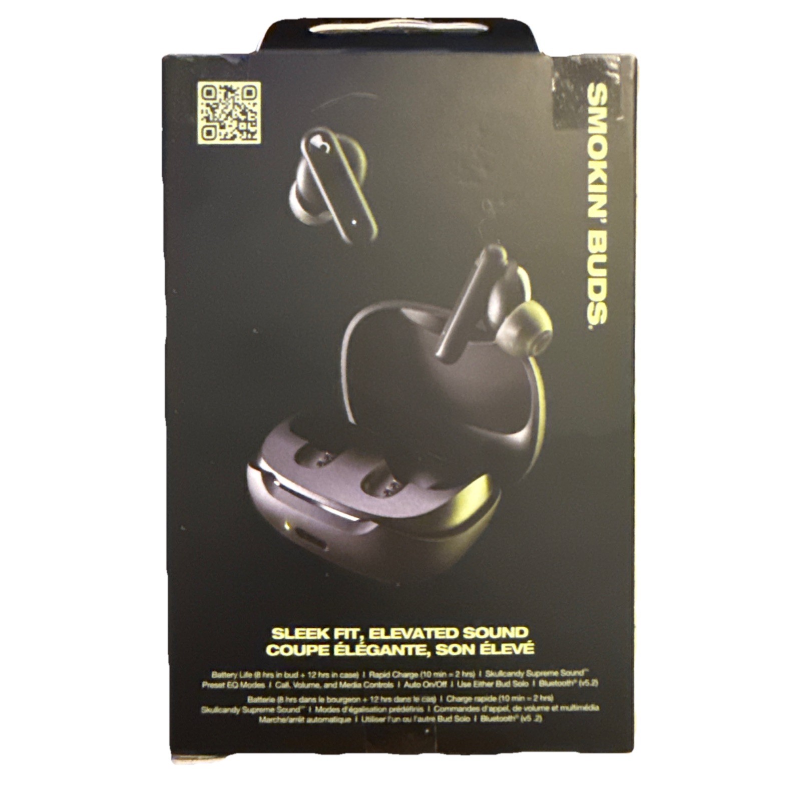 Skullcandy Smokin’ Buds True Wireless Earbuds New Sealed IPX4 20H