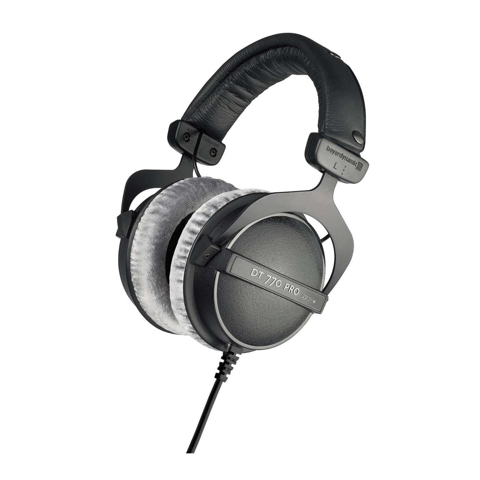 Beyerdynamic DT 770 PRO 80 Ohm Over Ear Studio Headphones Bundle (Black)