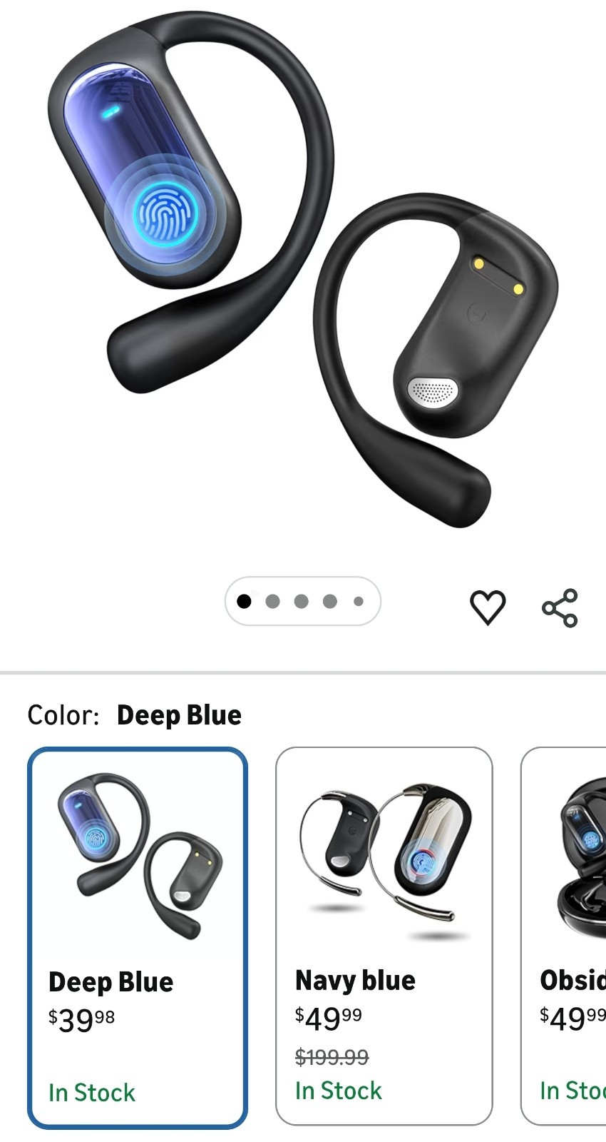 NEW SEALED MOZC 168 Languages AI Live Translation Earbuds, 4-in-1 Smart Mode