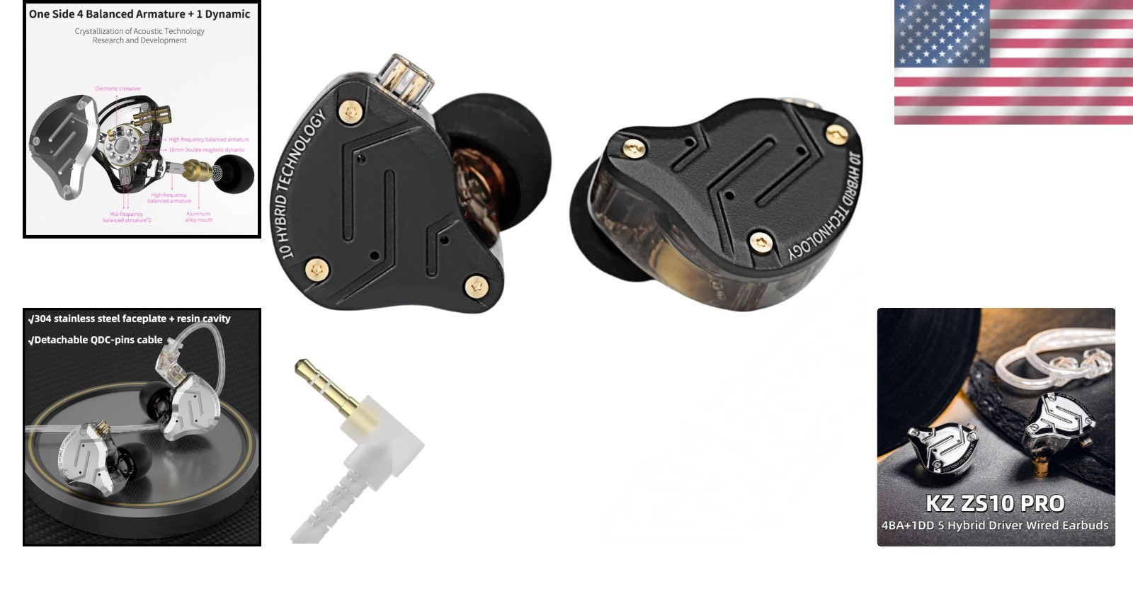 Immersive Bass Wired Earphones Without Mic