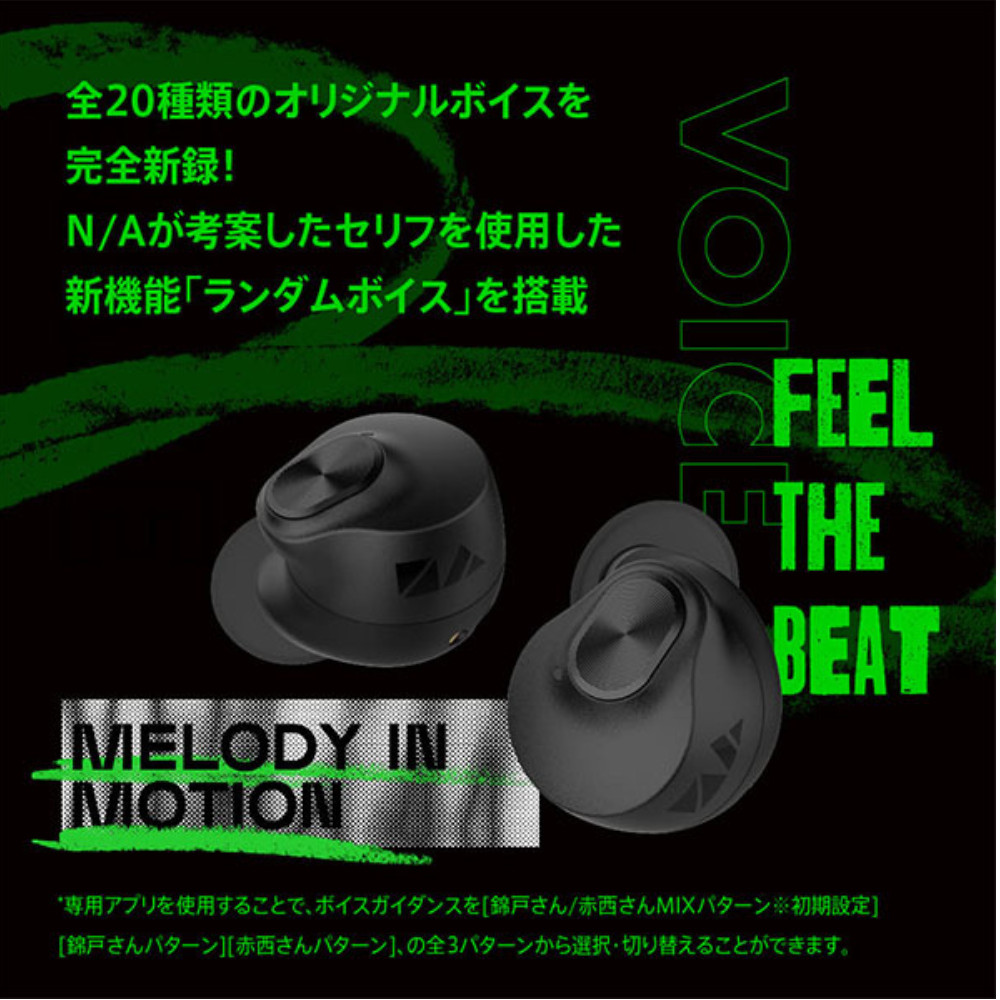 AVIOT Wireless Earphones Active Noise Cancelling N/A collaboration [TE-Q3-NA2]
