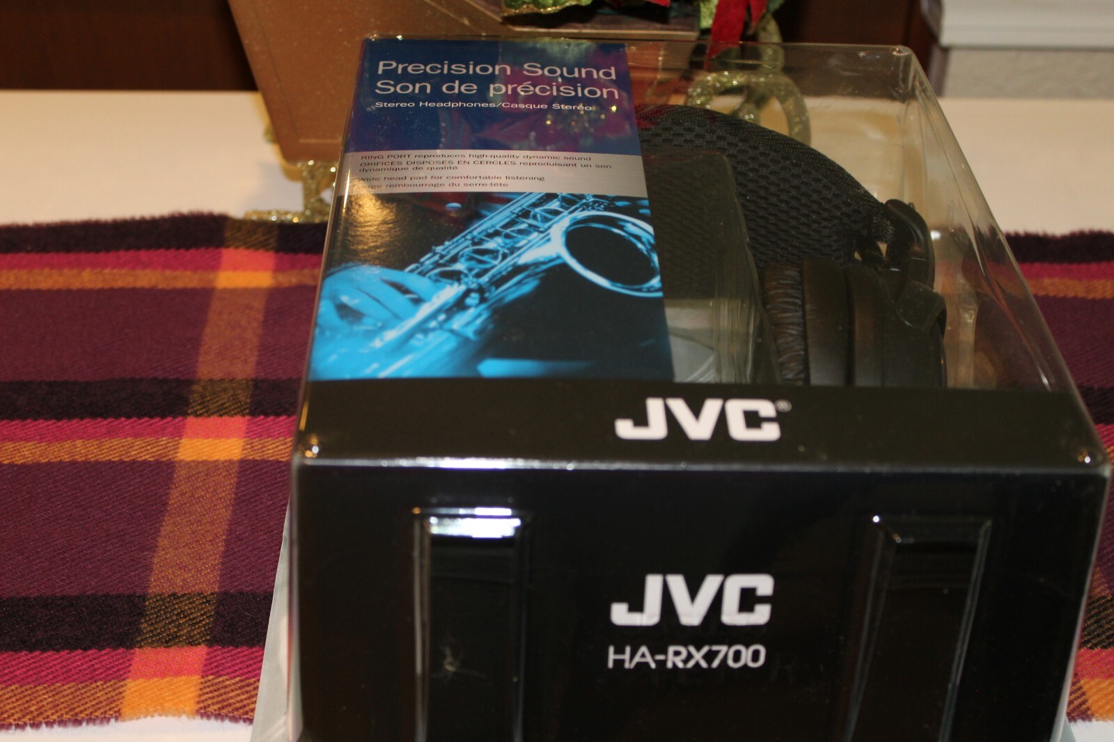 JVC High-Grade Full-Size Headphones – 50mm Neodymium Drier – Black