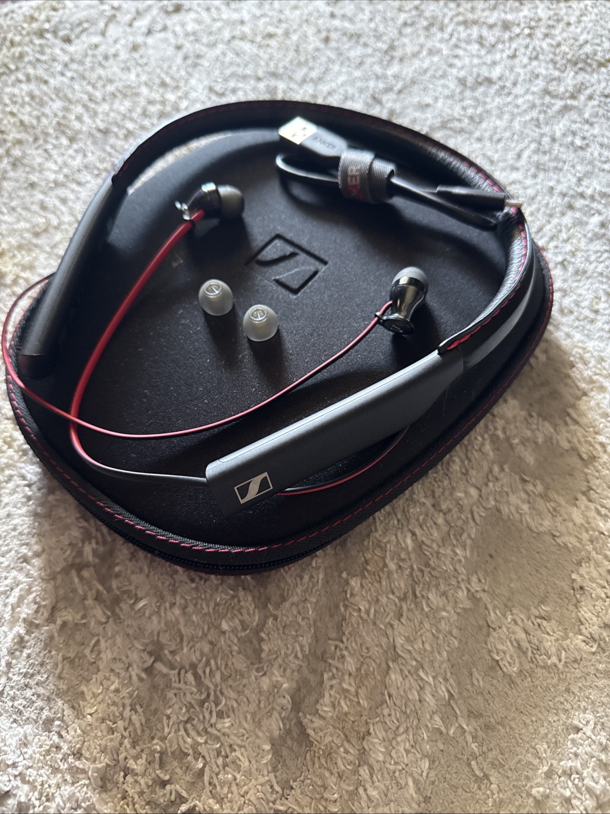 Sennheiser M2 IEBT In-Ear Bluetooth Wireless Headphones With Case