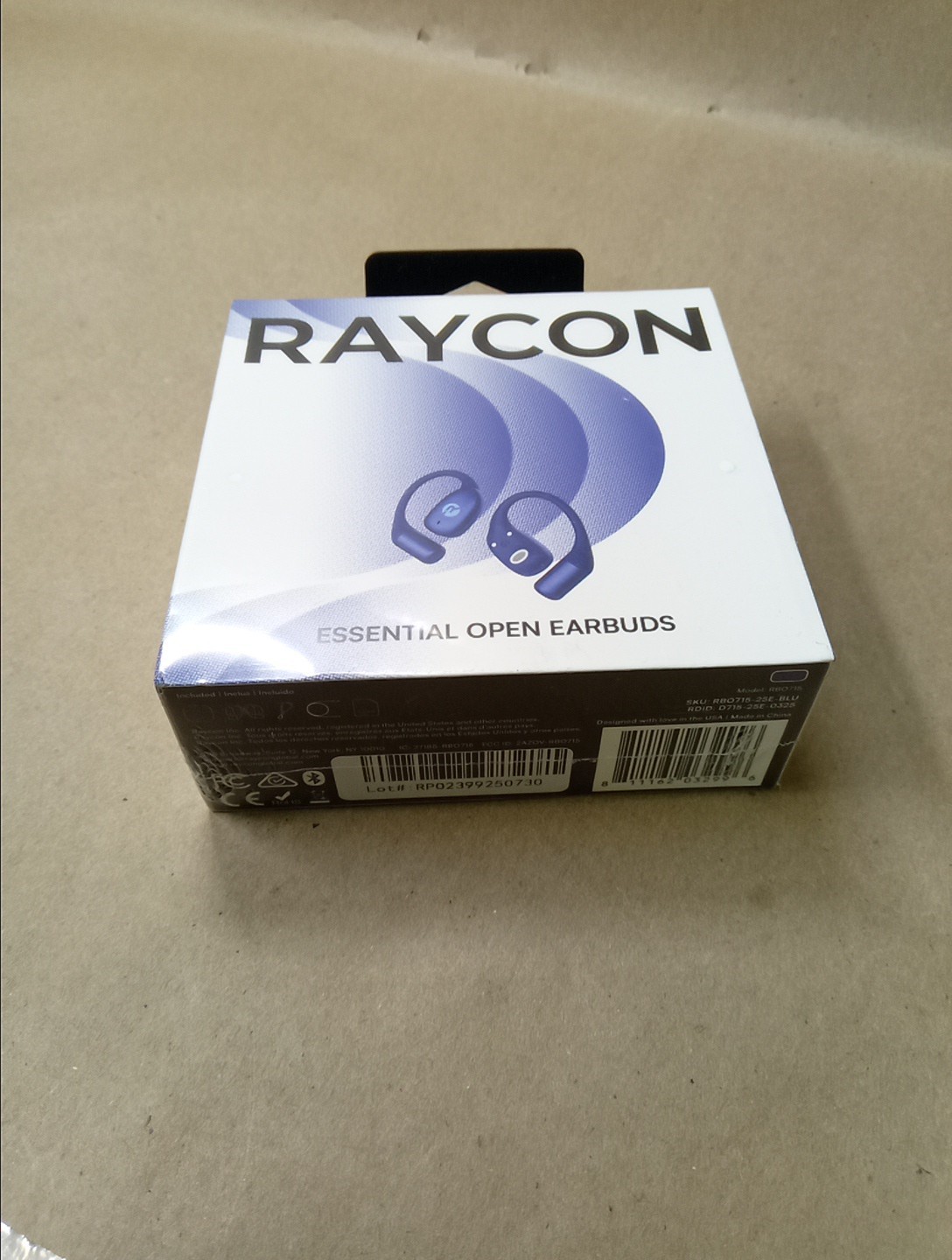 NEW Raycon Essential Open Earbuds – True Wireless & Bluetooth Blue