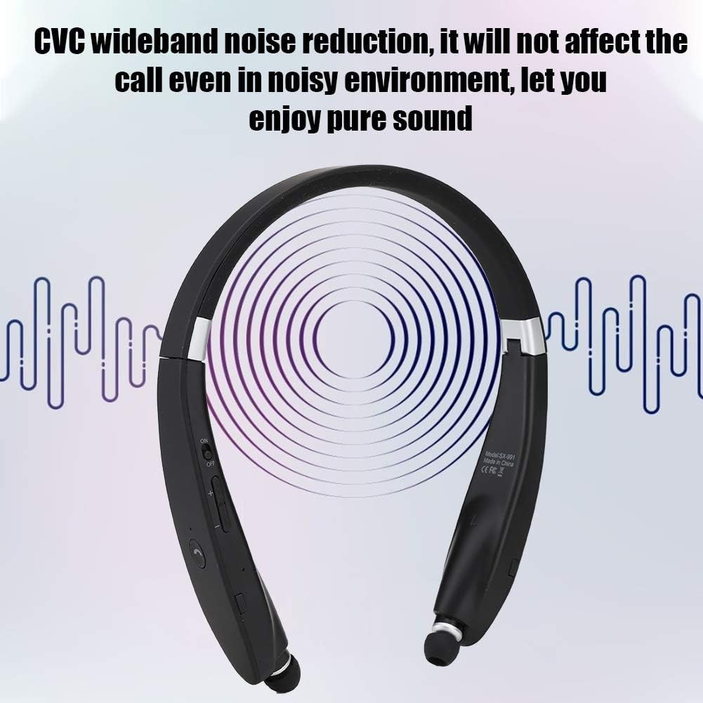 Sx991 Headphones Model Sx 991 Abs Sx 991 Foldable Neck Hanging Type Telescopic