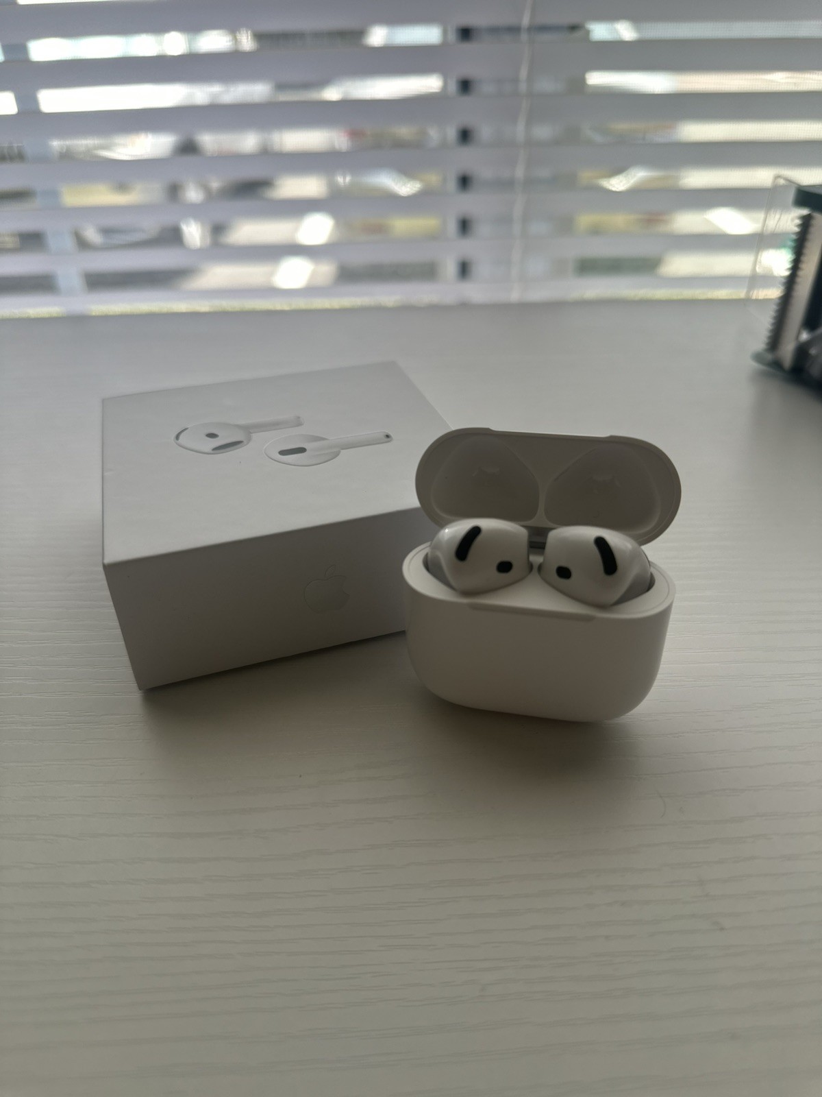 Apple AirPods 4 White with ANC In Ear Headphones