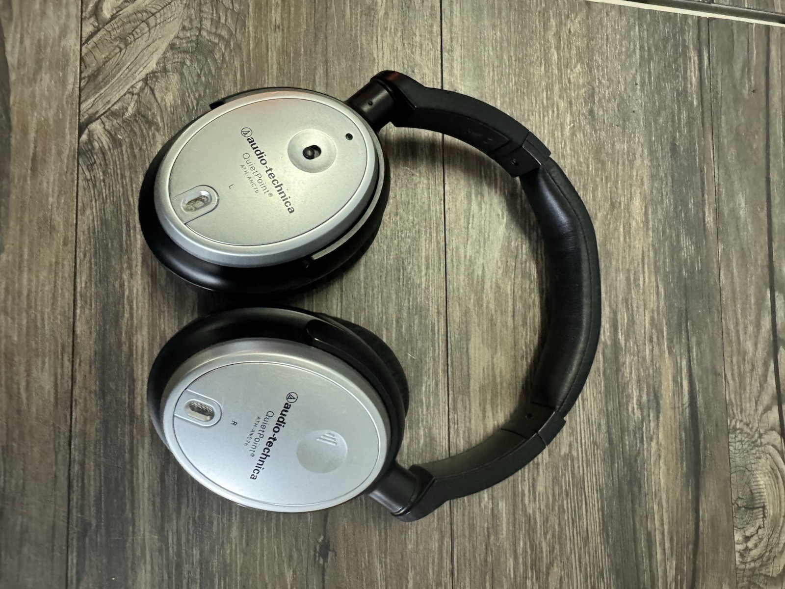 Audio-Technica QUIET POINT ATH-ANC7b Active Noise Cancelling Headphones P/R
