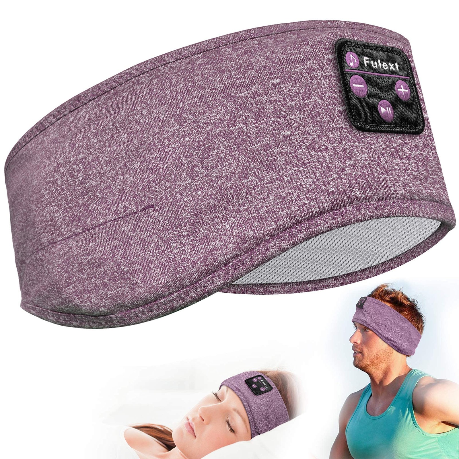 Sleep Headphones Bluetooth Sports Headband, Wireless Sports Headband Headphon…