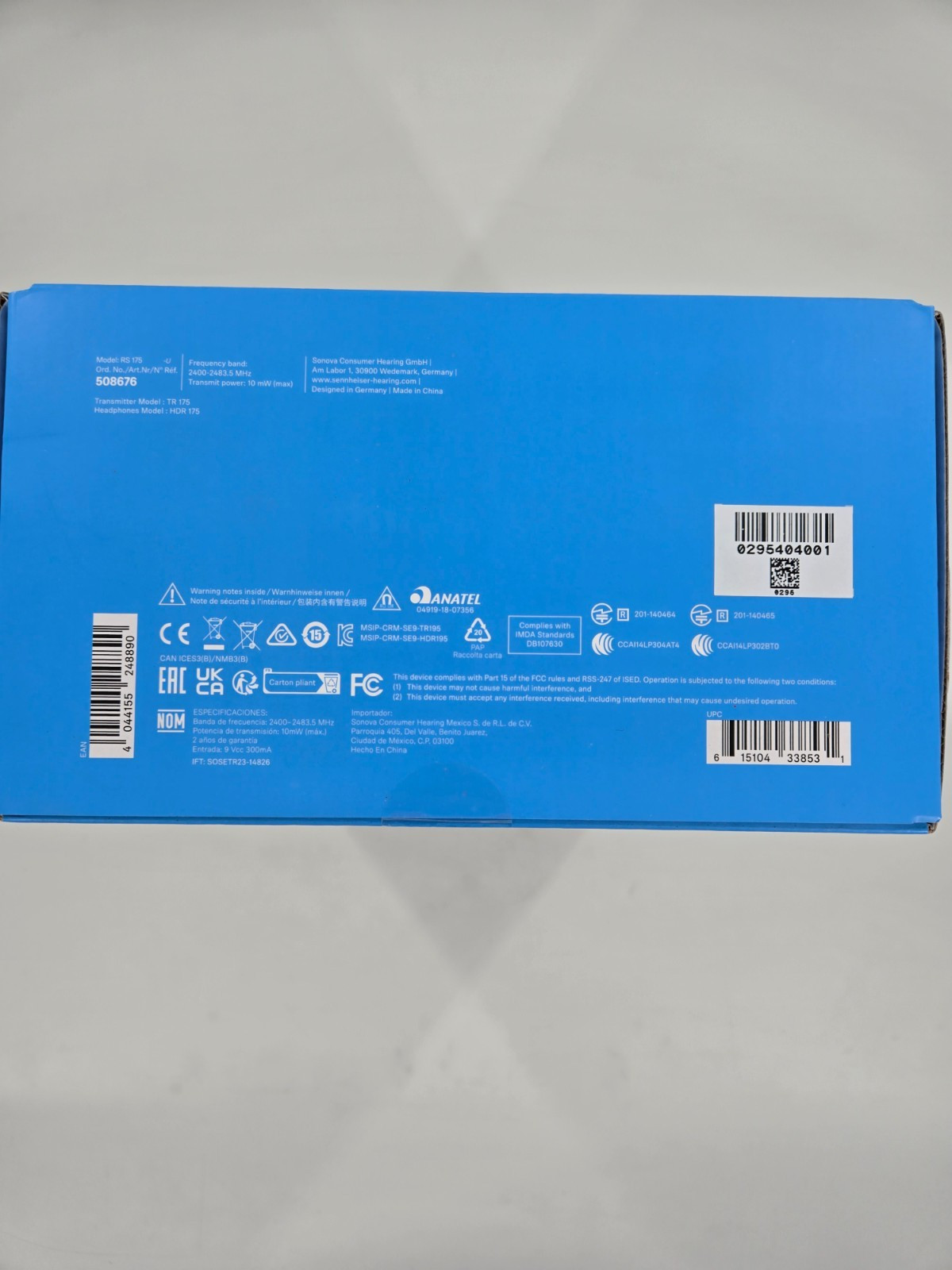 Sennheiser RS175 Digital TV Headphones Wireless
