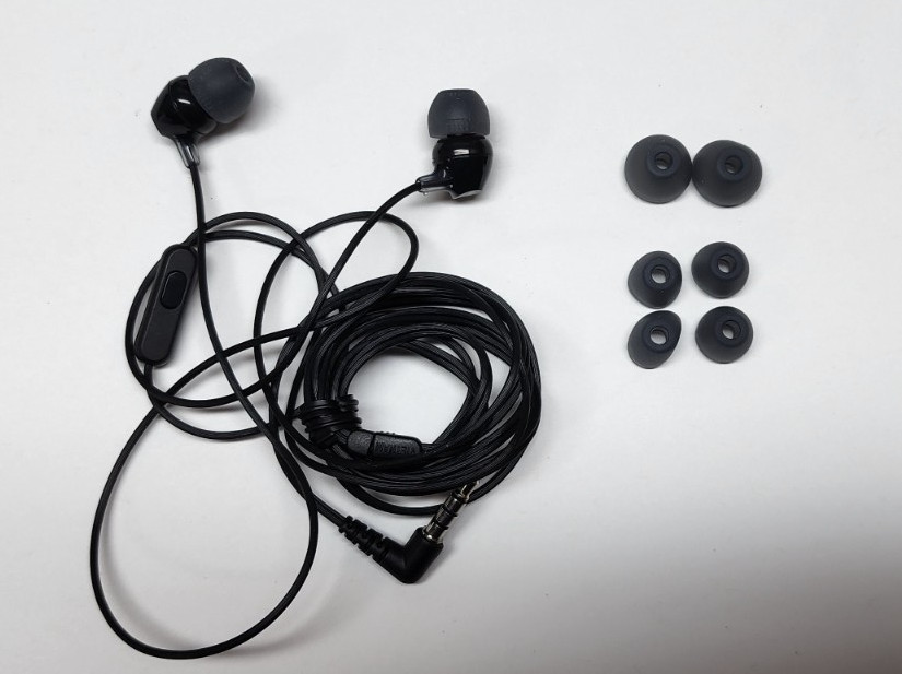 Sony MDR-EX14AP Wired 3.5mm Jack Earbud Stereo Headphones with Mic – Black