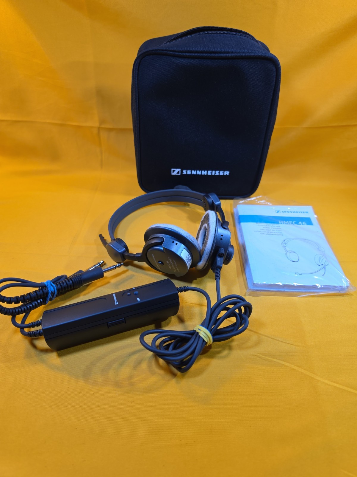 Sennheiser HMEC 46 Headset with Active Noise Reduction (ANR) – Working w/Dual GA