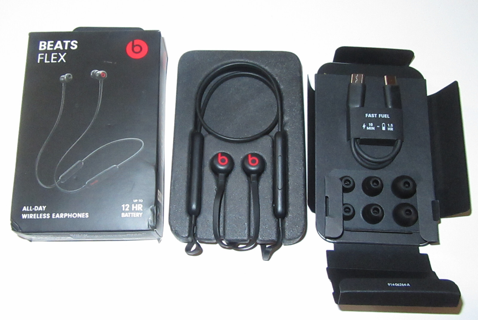 Apple Beats by Dr. Dre Flex 12 Hour All-Day Wireless Bluetooth In-Ear Headphones