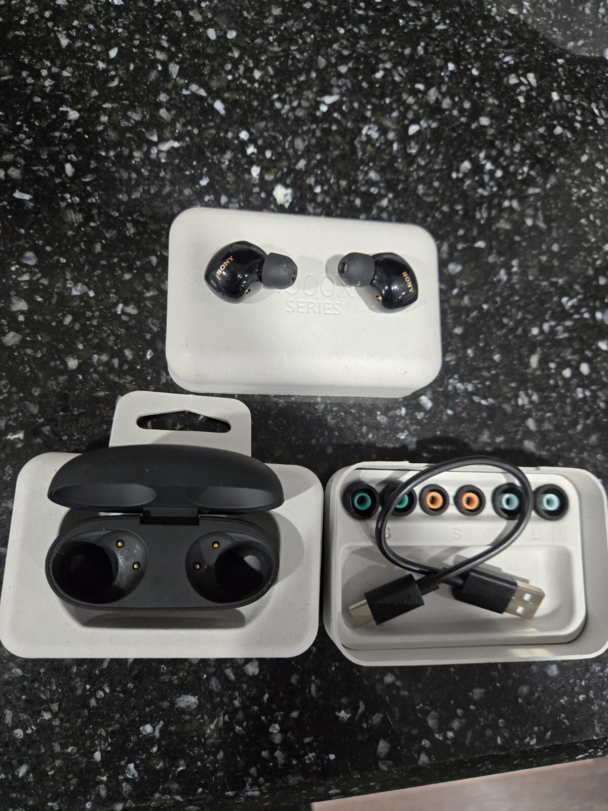 Sony WF-1000XM5 Truly Wireless Noise Canceling Earbuds Black