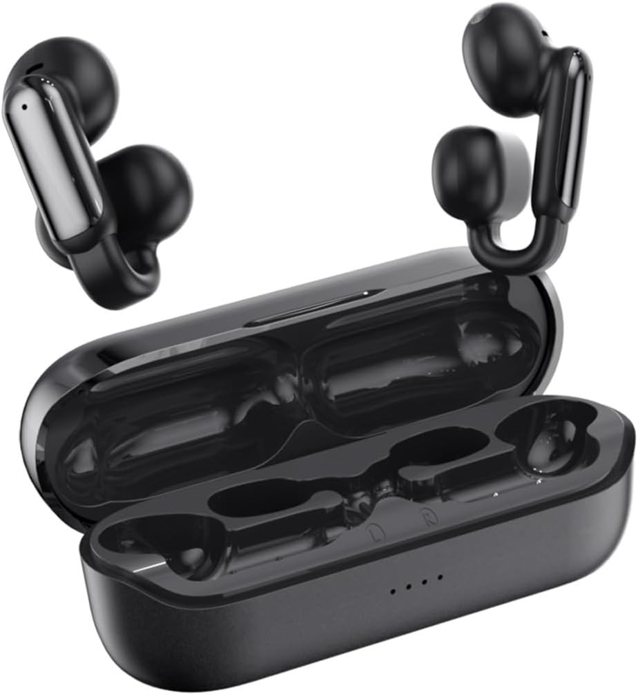 Clip on Earbuds, Open Ear Clip Wireless Earbuds Bluetooth 5.4, Clear Voice