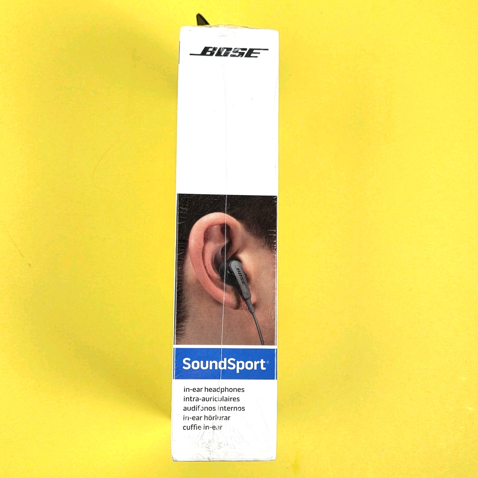Bose SoundSport In-ear Wired Headphones 741776-0070 – Charcoal Black