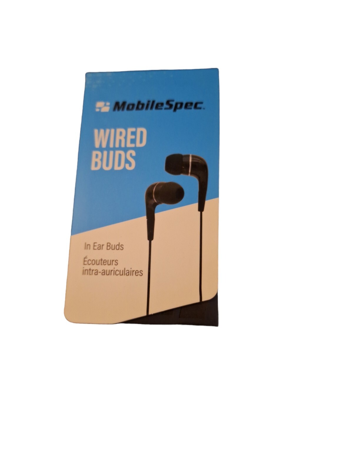 Mobilespec 2021 MBS10101 Mbs Stereo In Ear Buds W/inline Mic Blk Free Shipping